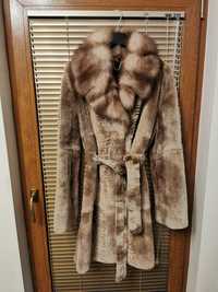 Дамско кожено палто от норки