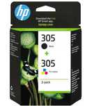 3 x Pachet cu 2 cartuse originale HP 305 6ZD17AE, negru/tricolor 2 buc