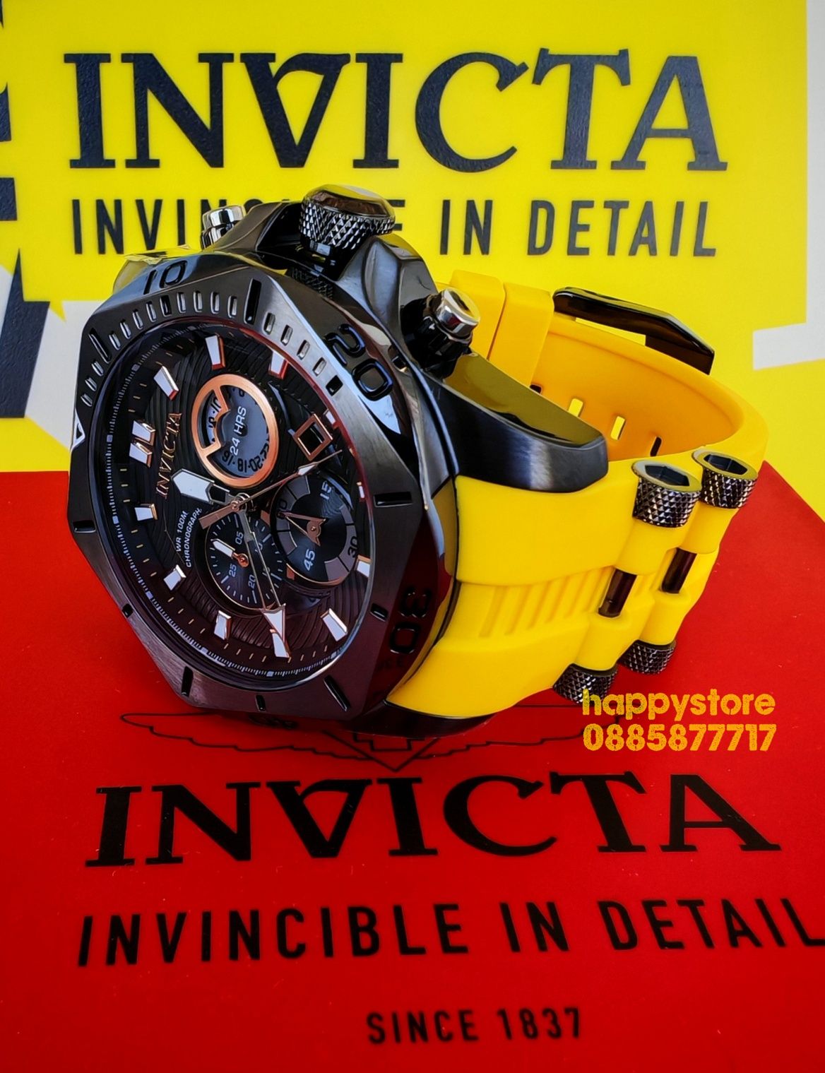 INVICTA Hexagon 50 mm, Инвикта нов ръчен часовник