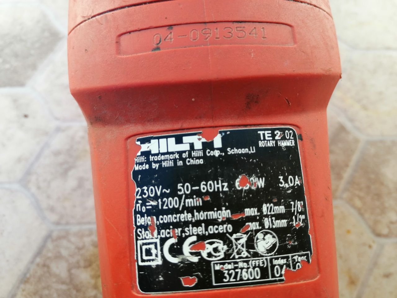 Hilti te 2 перфоратор