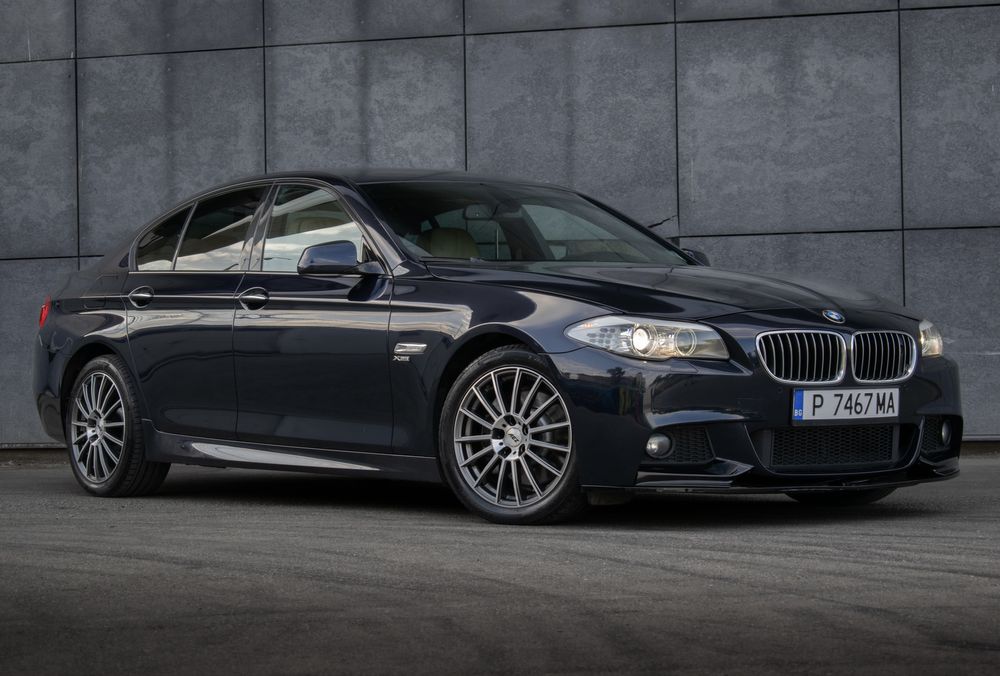 BMW 530D F10/M-Performance///НОВИ ВЕРИГИ/Shadow Line/X-Drive/Full/TOP