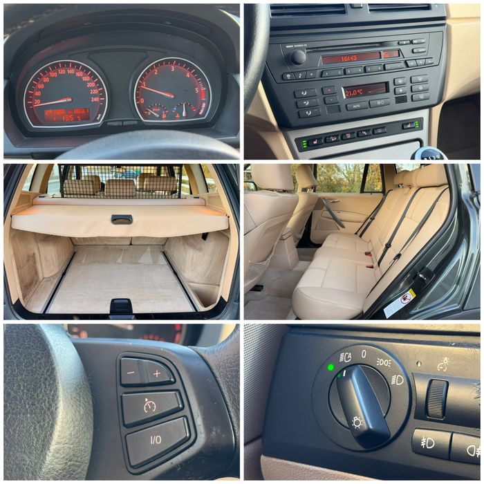 BMW X3 2.0 diesel 4x4 - 2006 - Klima / Senzori / Piele