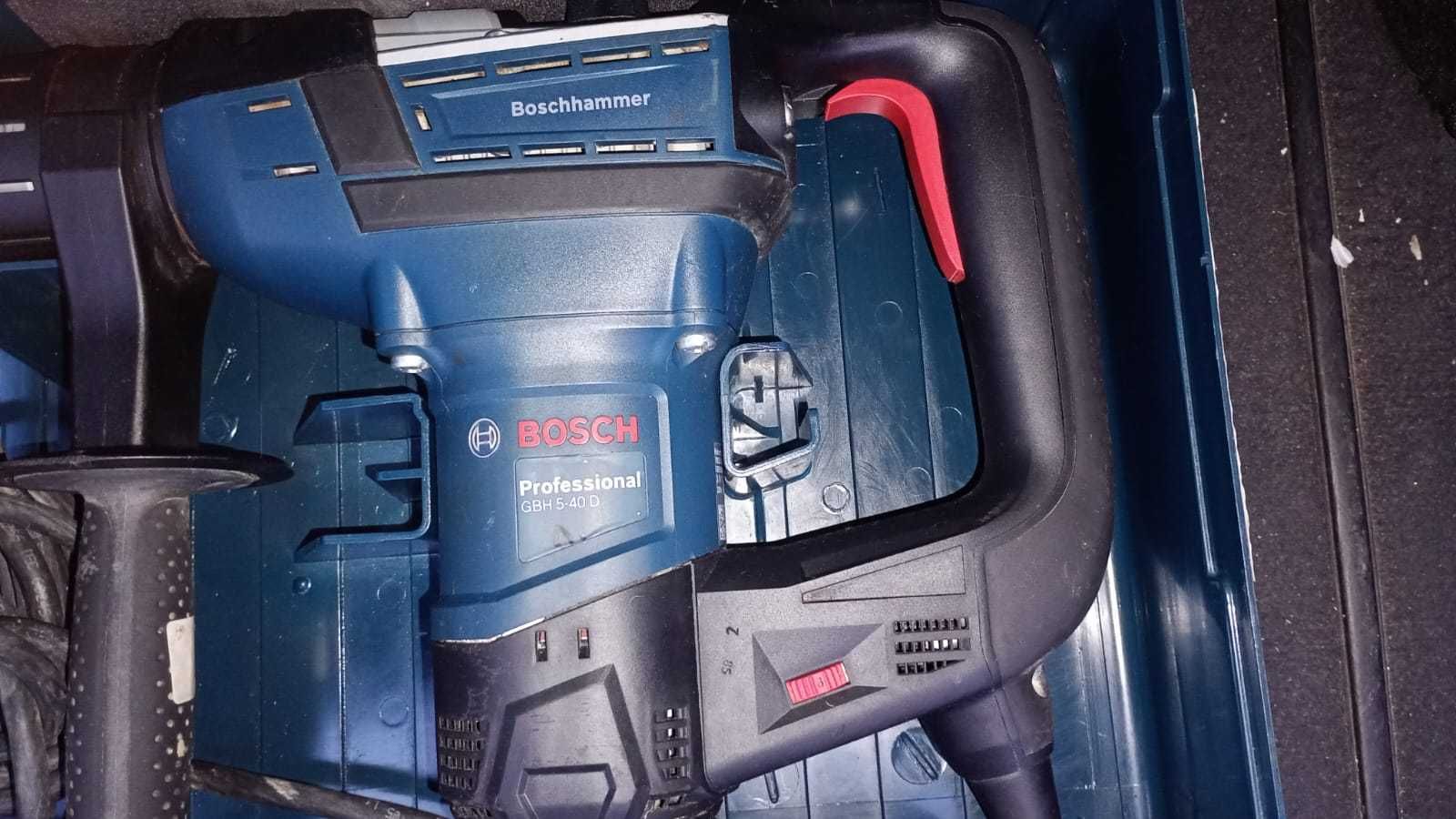 BOSCH GBH 5-40 D Ciocan rotopercutor SDS-max 1100 W, 8.5J+ 4 spitz-uri