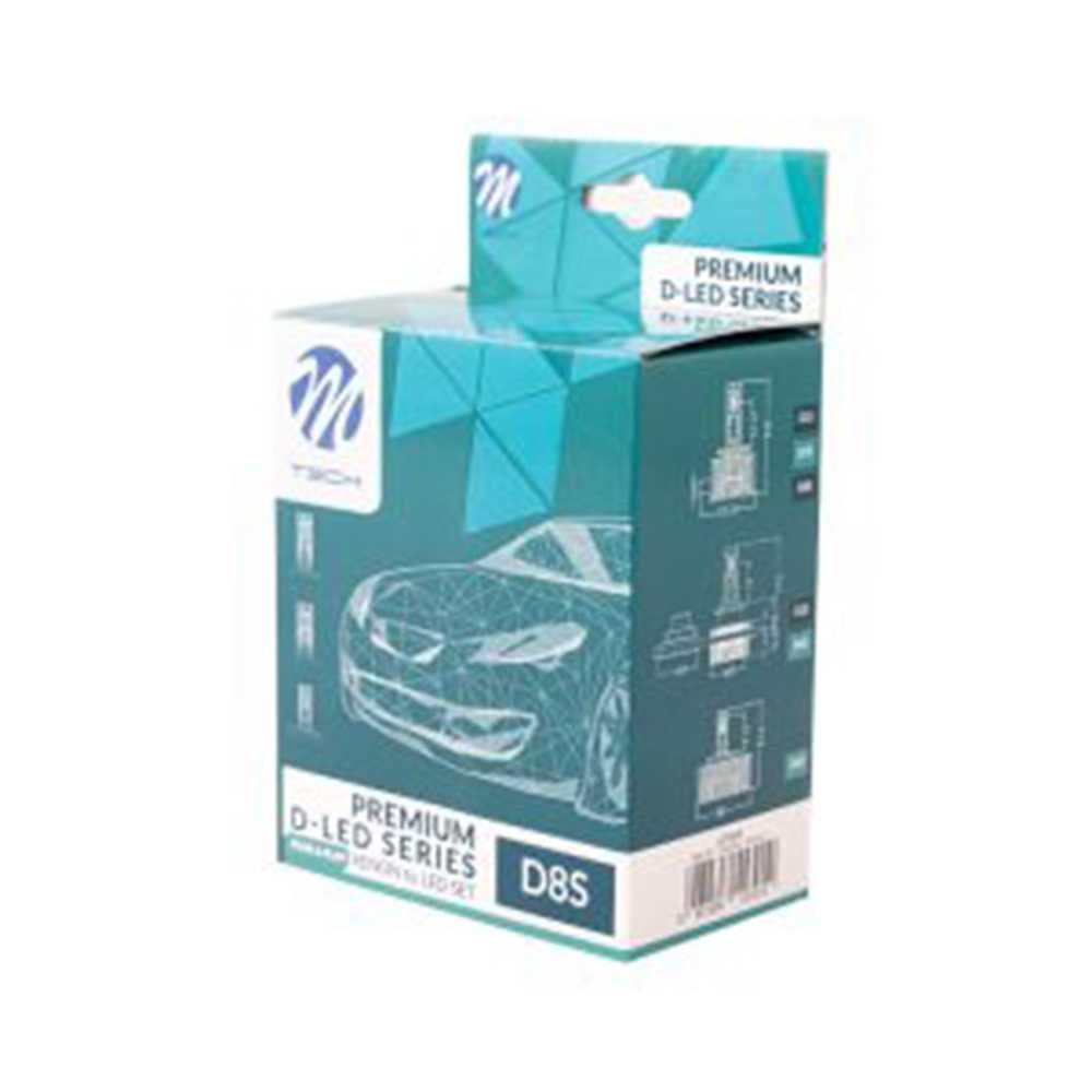 LED крушки фар за дълги светлини D8S, Canbus,12/24V,35W,6000К, 4000lm