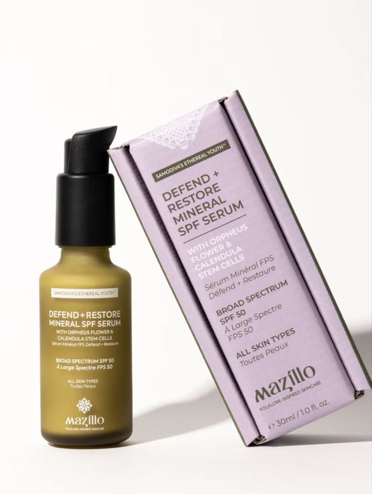 Mazillo слънцезащитен серум SPF50
