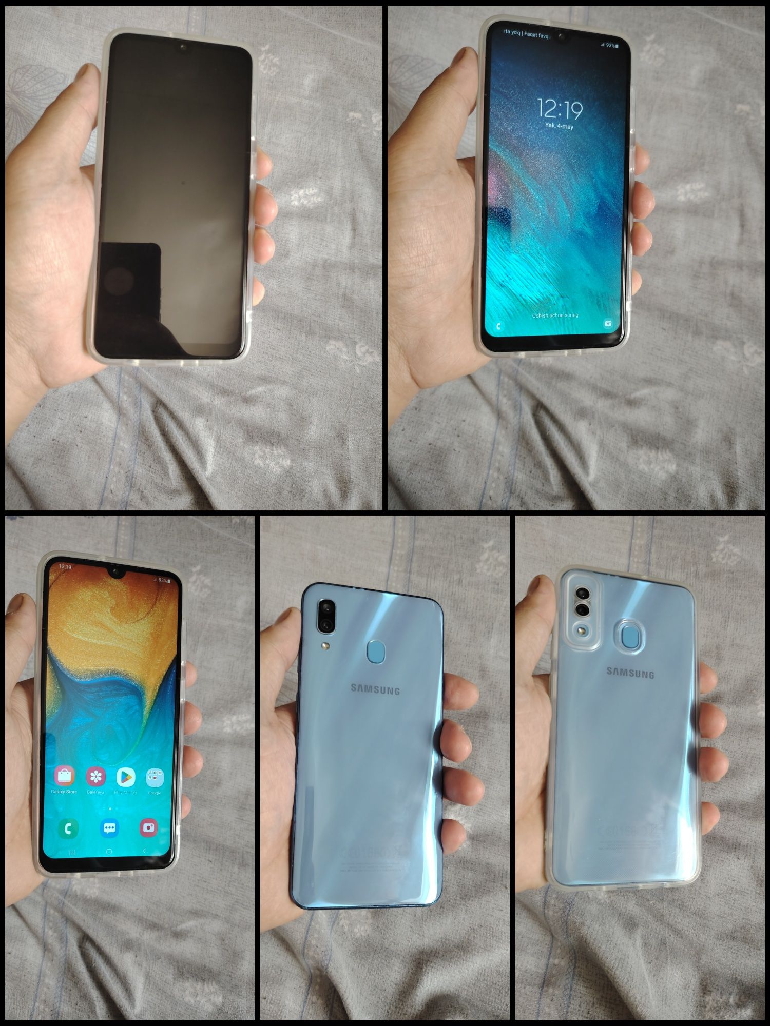 Samsung A30 Holati Ideal tinniq