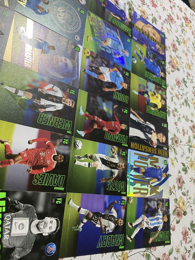 Carduri Speciale Fotbal Panini - Top Class Collection