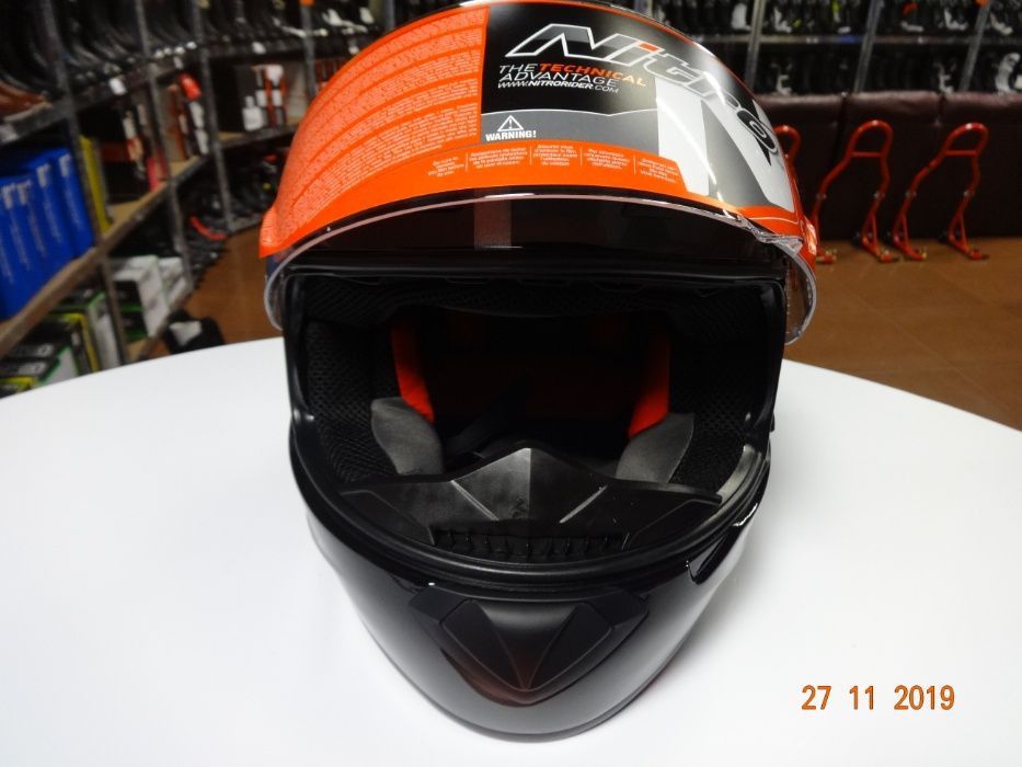 Nitro 3100 каска размер s m l xl мото пистова каска шлем мотор нова