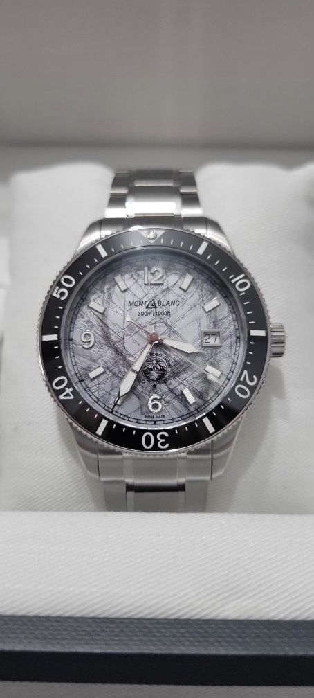 Vand ceas de mana Montblanc 1858 iced sea