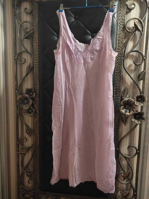 Комбинация женская сорочка ЧССР времен СССР новая Тринота