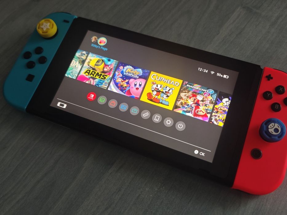 Nintendo switch + toate accesoriile