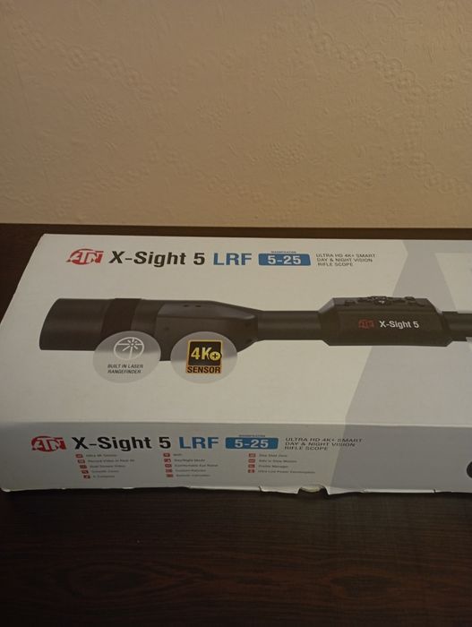 ATN X-sight 5 LRF 5-25
