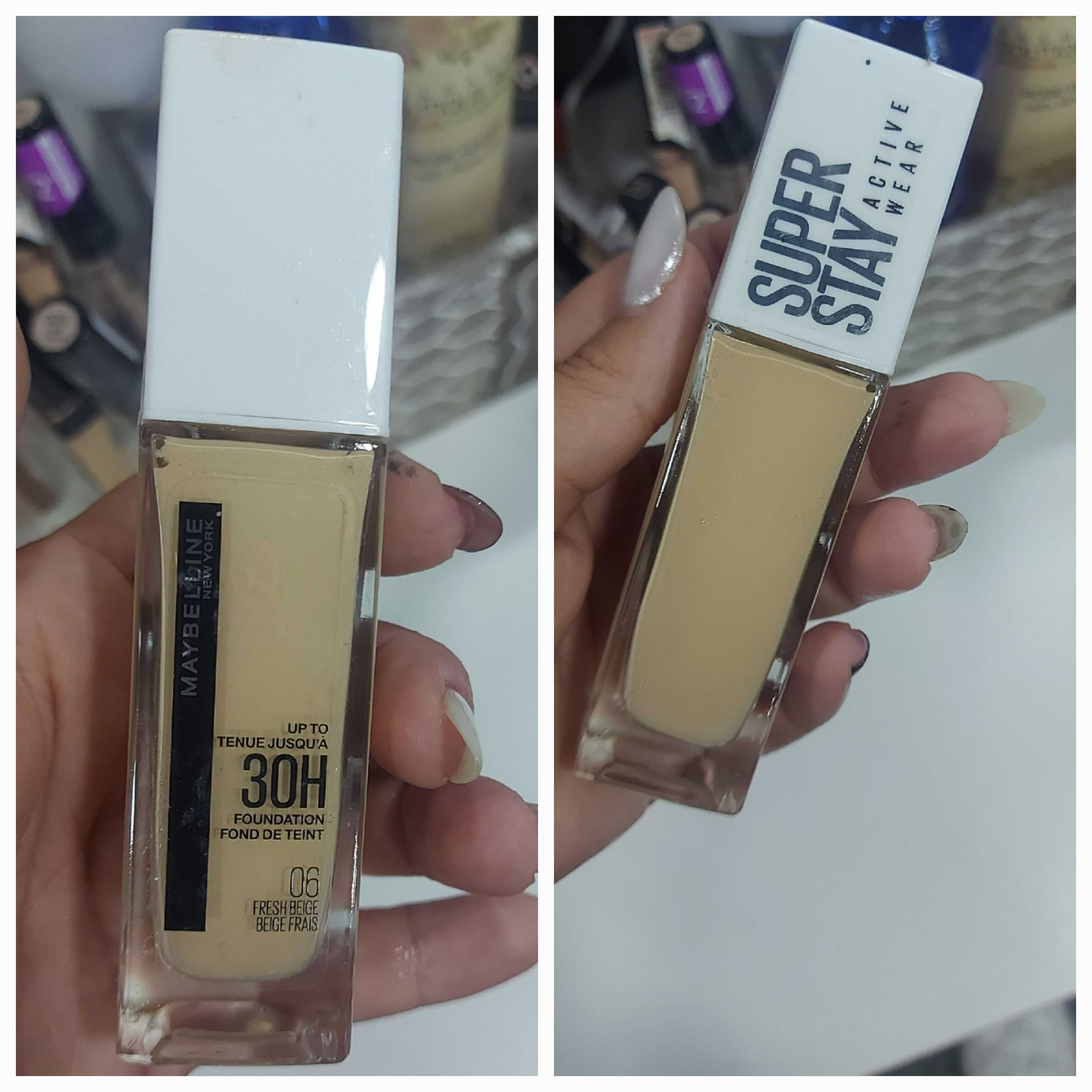 Фон  дьо тени на  Paese и Maybelline НОВИ