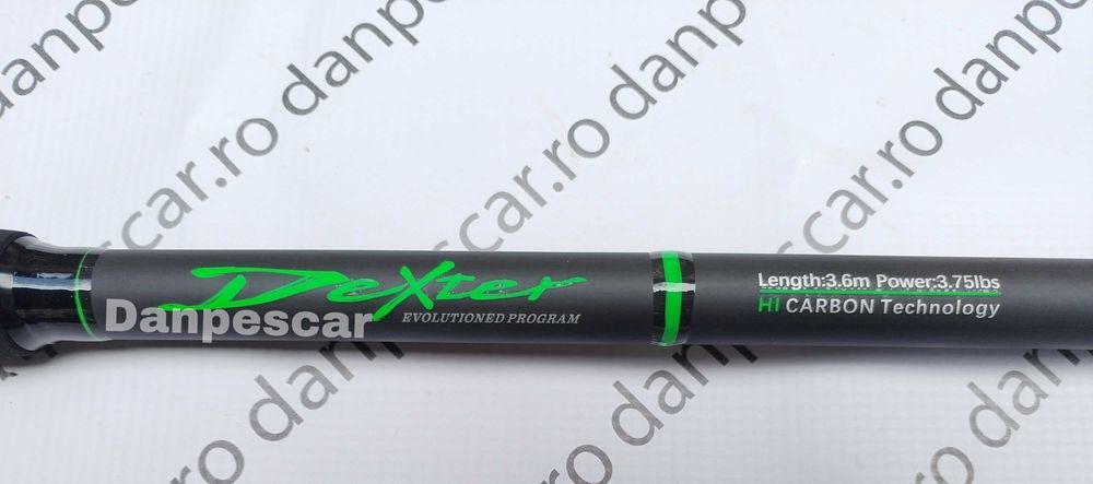 Lanseta Carbon ROBINHAN DEXTER TeleCarp 3,60m A;3,75lbs INELE MARI