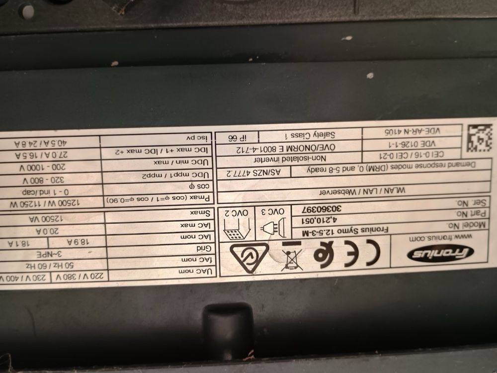 Fronius  Symo 12.5-3-M