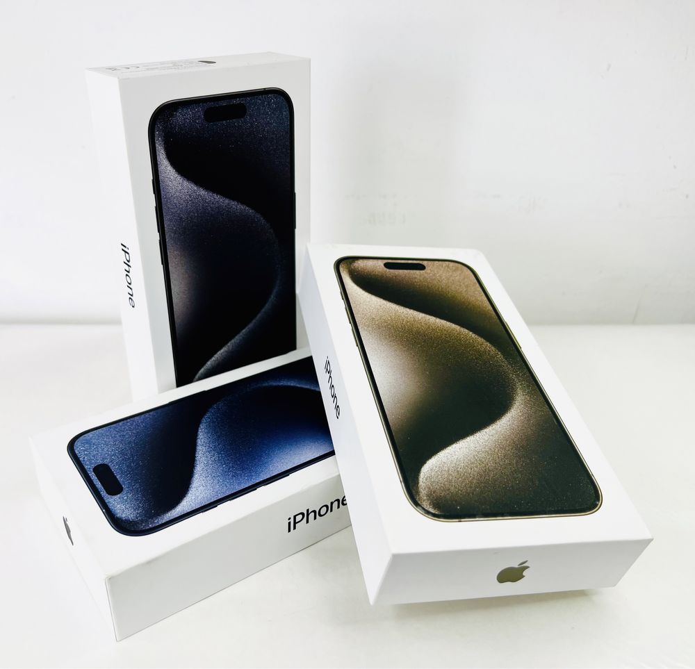 НОВ! Apple iPhone 15 Pro 128GB EU Natural / Black / Blue Гаранция!