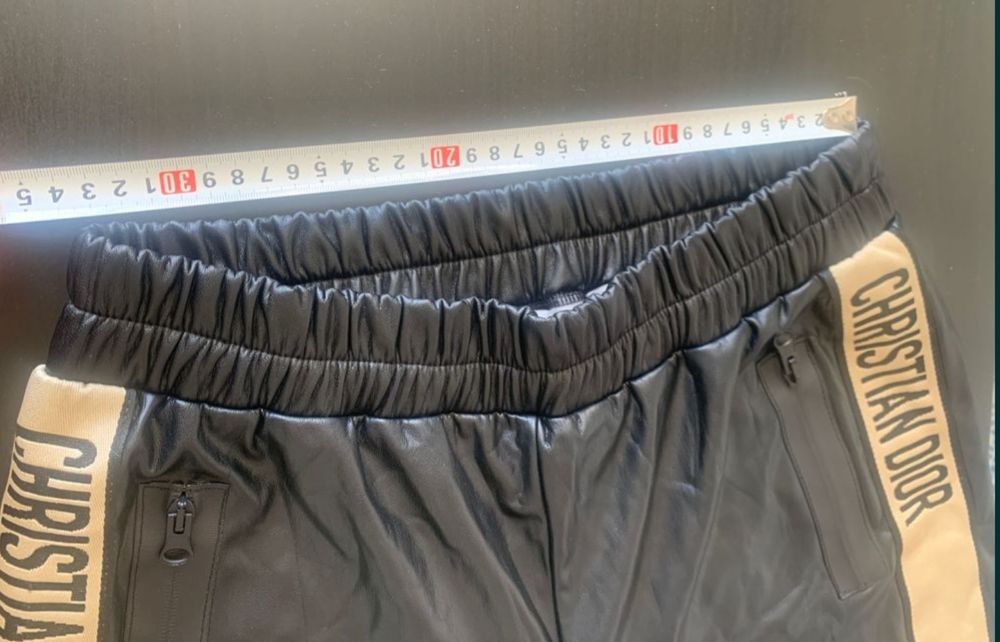 Кожен панталон Dior