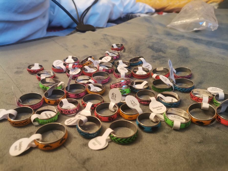 Inele cu desen. Model