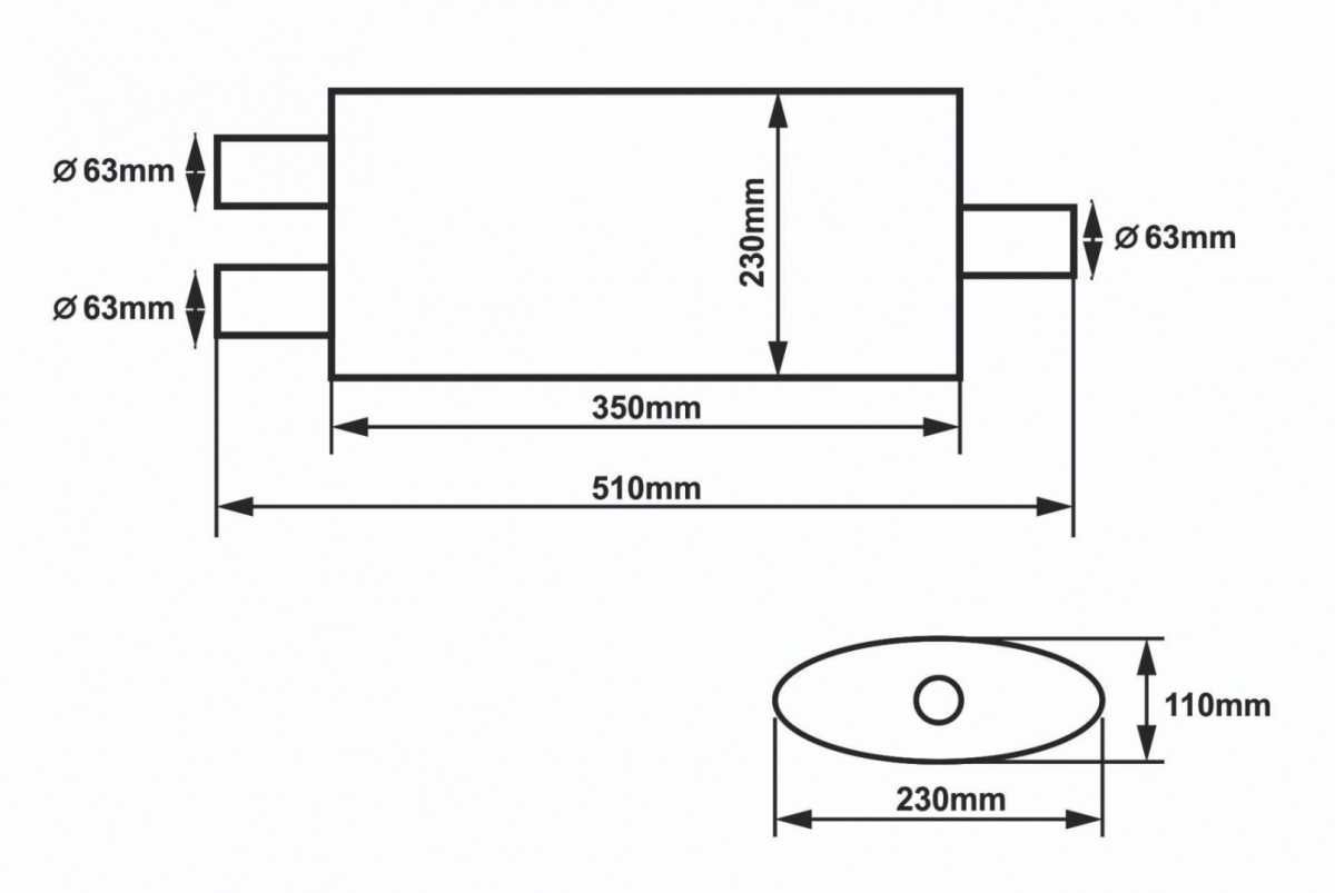 Унивесално спортно гърне SLIDE 63,5mm 304SS 350mm