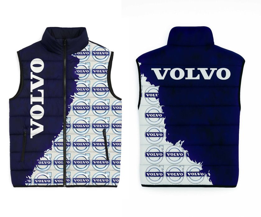 Мъжки елек ВОЛВО / VOLVO сюблимация размери от L до 5XL