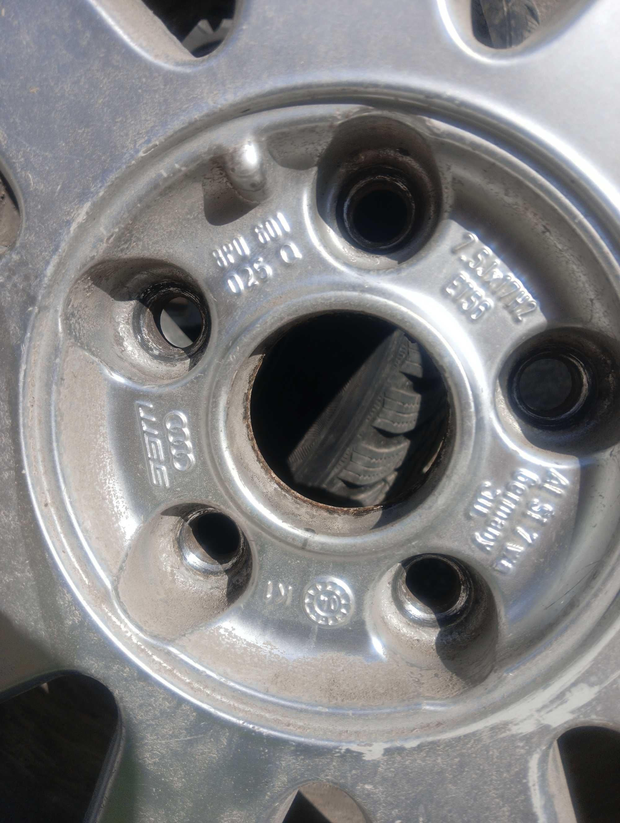 17" VW audi Джанти с гуми 5х112