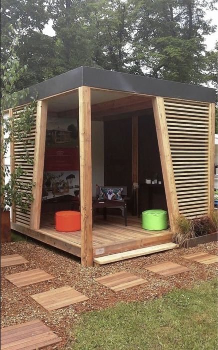 Terase pergole si foisoare din lemn de gradina