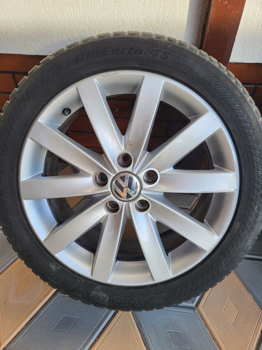 Jante cu cauciucuri de iarna 5X112X17