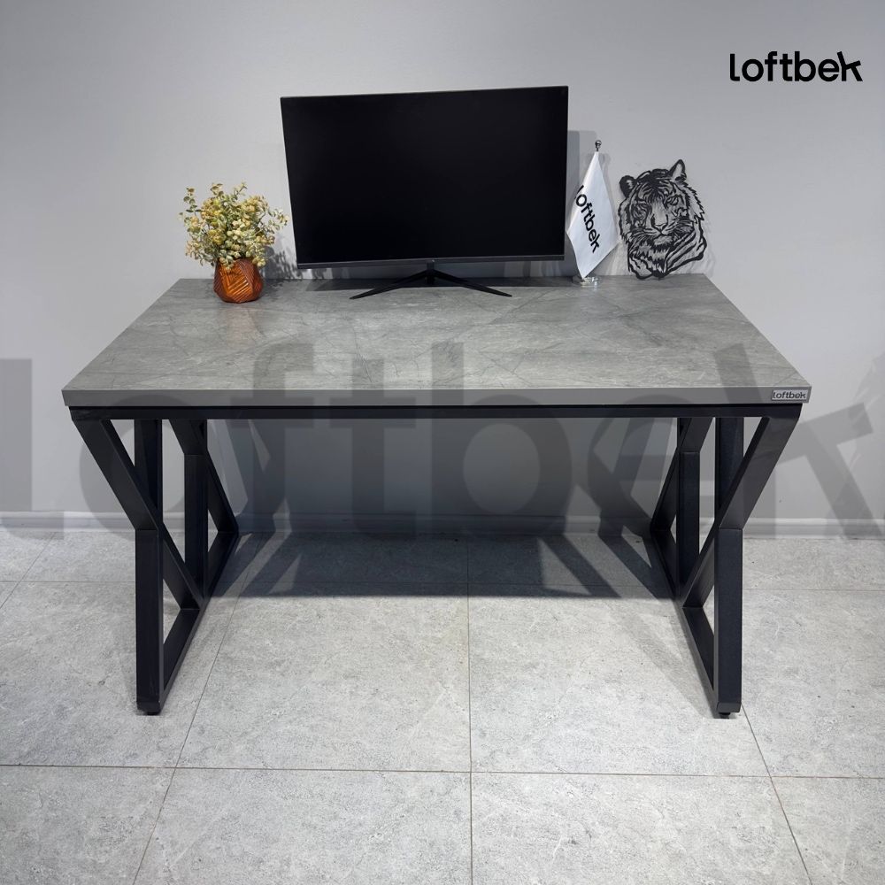 Birinchi qo'ldan ofis va uy uchun loft uslubidagi stol. Loftbek