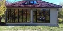 Case din panouri Sandwich pe  structura metalica