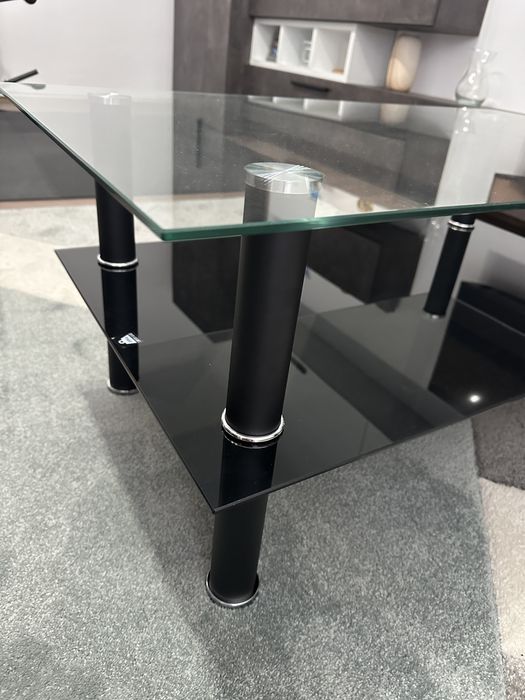 Masa de cafea/living de sticla