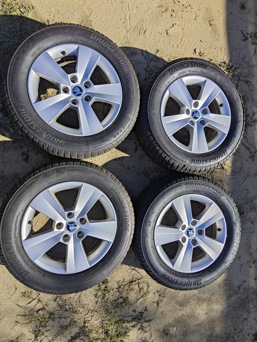 Jante Originale din Aluminiu de Skoda Octavia pe 16"