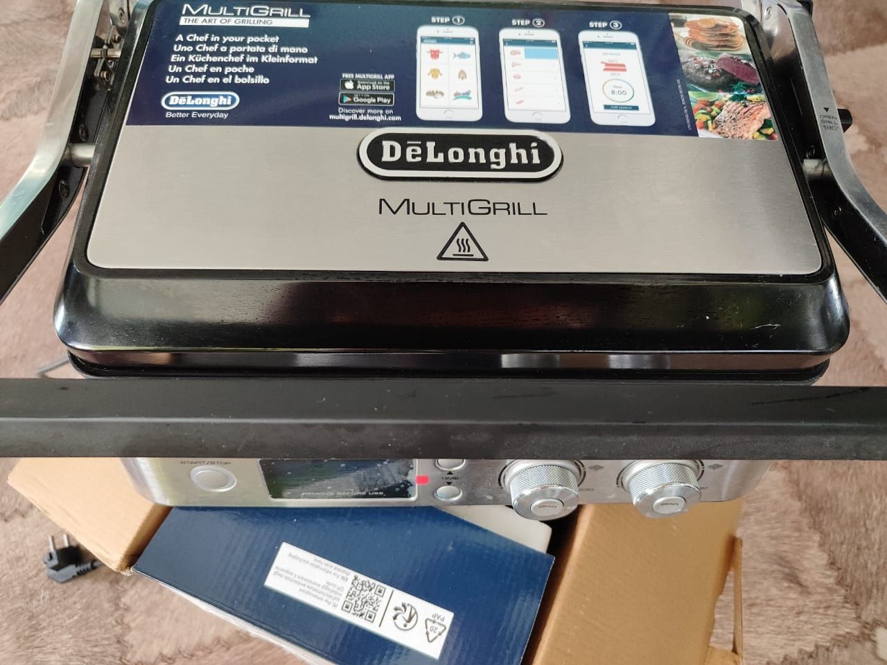 Электро гриль Delonghi