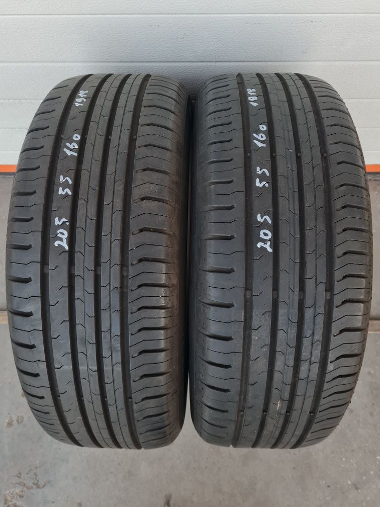Летни гуми 2 броя CONTINENTAL ContiEcoContact 205 55 R16 дот 1918