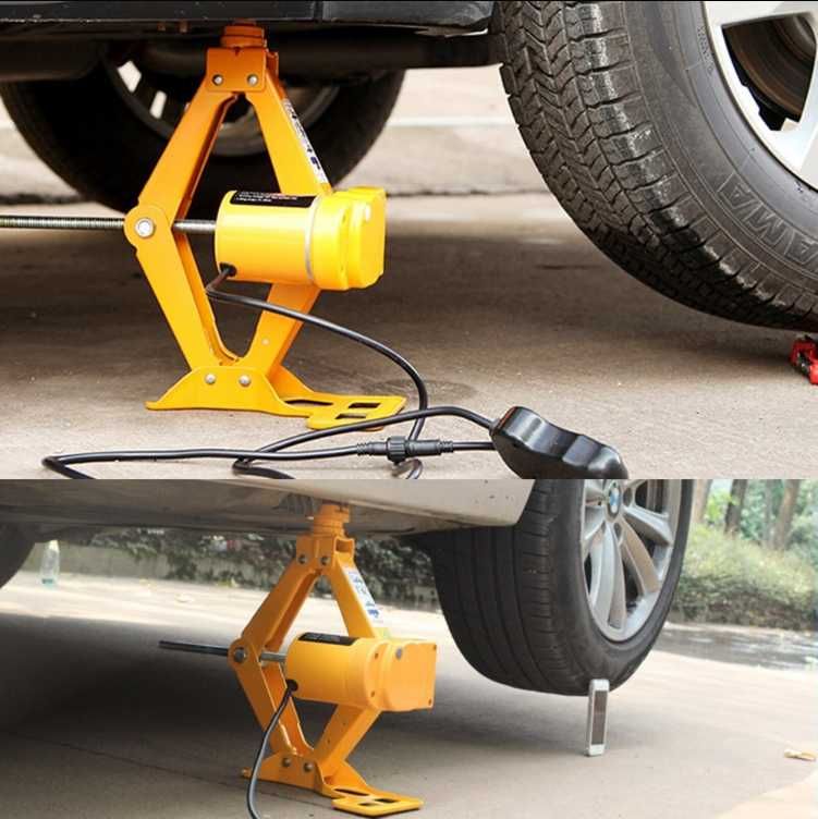 Електрически крик с гайковерт – 12V  - комплект пътна помощ