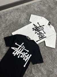 stussy футболка(черная и белая)