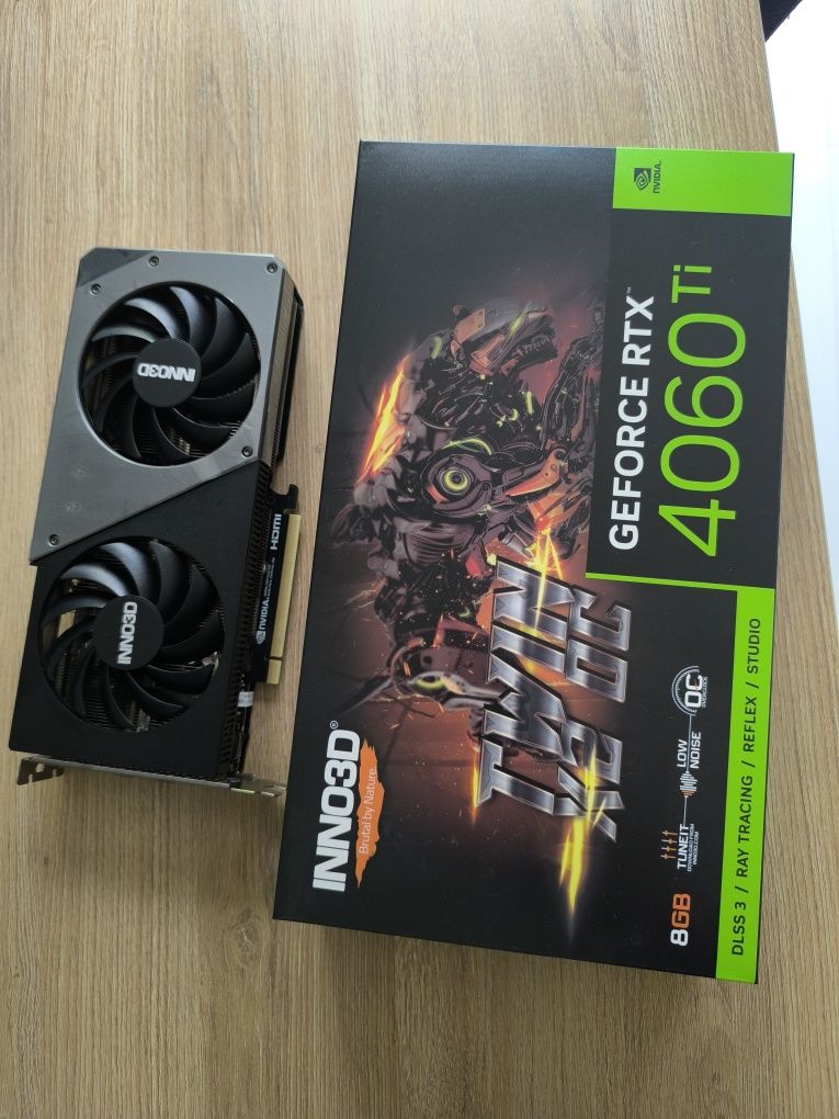 Видеокарта RTX 4060 ti 8GB