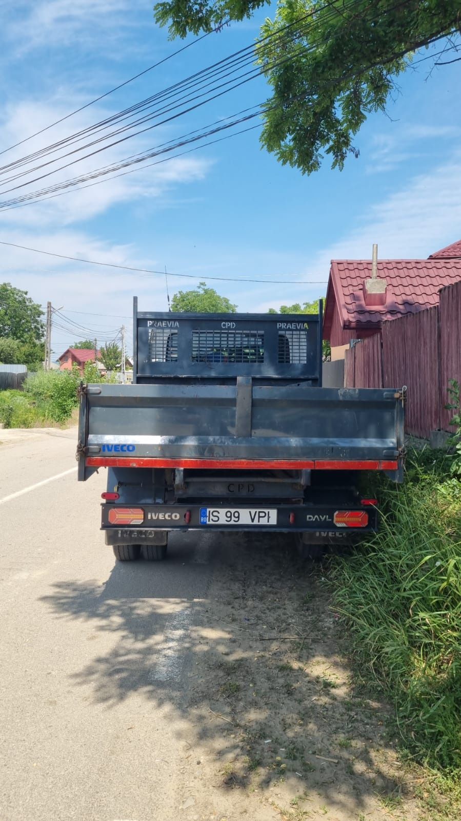 Iveco daily, 7 locuri, basculabil