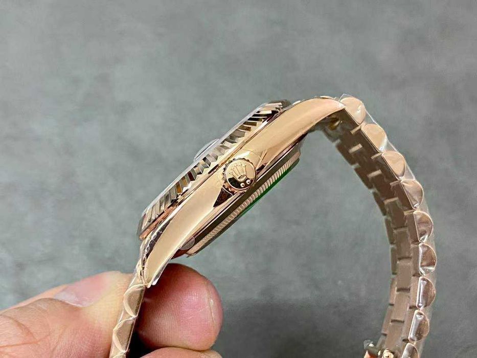 Rolex Day-date 40mm шоколад / роз