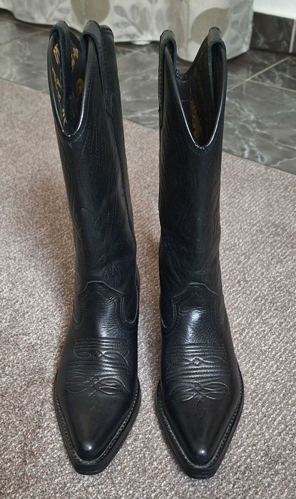 Cisme /Ghete dama piele naturala model Western Kentucky mărime 40