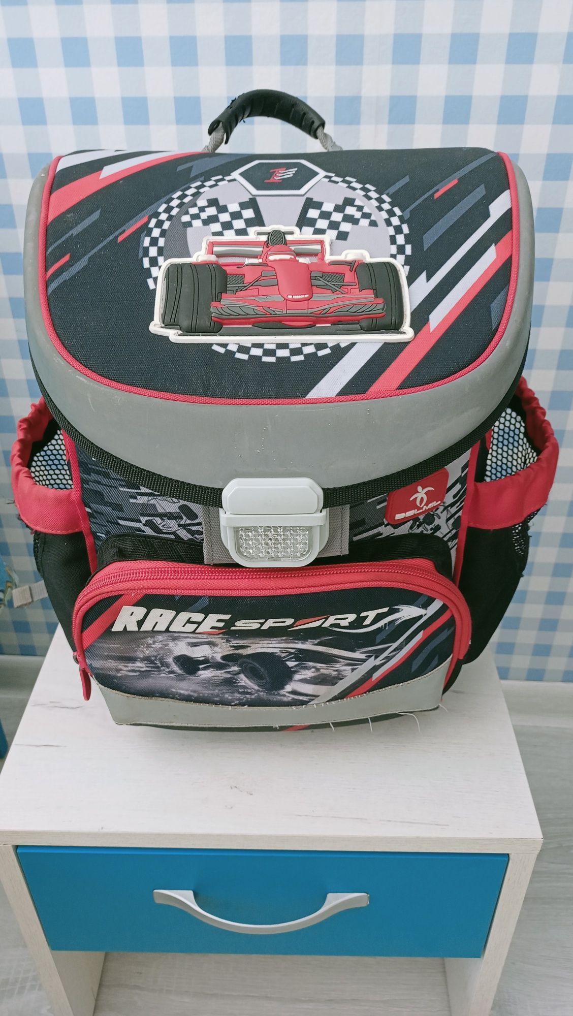 Ученическа раница за първи клас "Belmil Racing Sport"