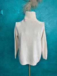 Bluză Elisabetta Franchi, mărimea 42/S, lâniță și tulle transparent