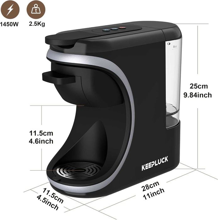 Многофункционална кафемашина, капсули Nespresso, Dolce Gusto и мляно