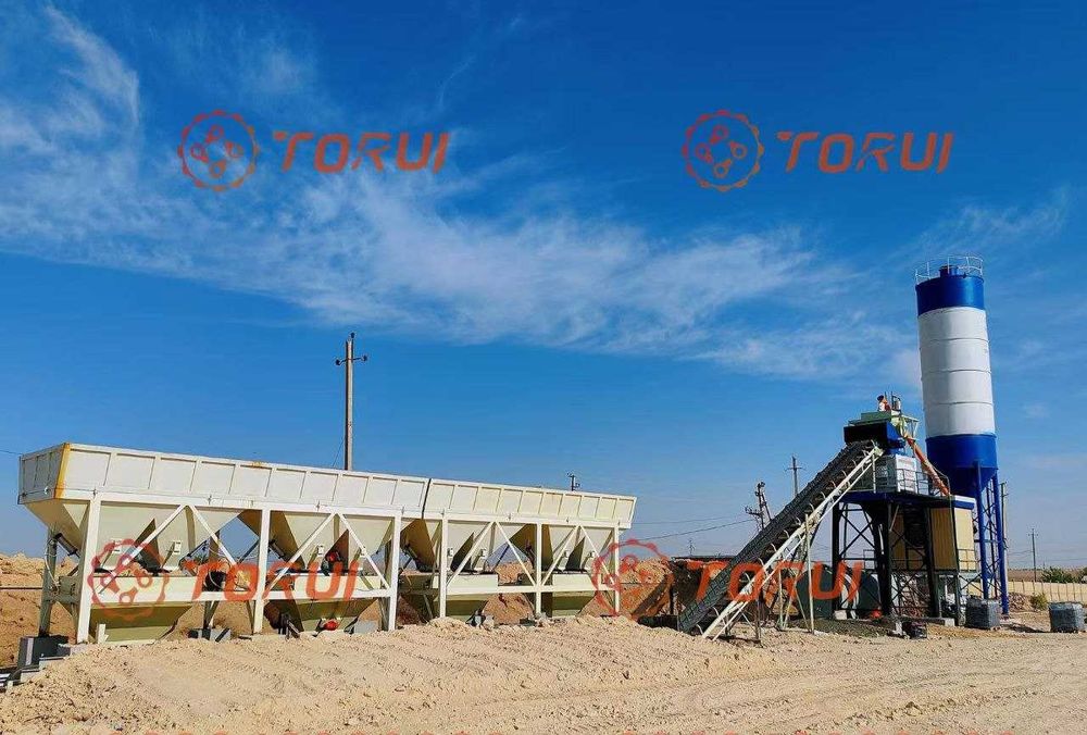 Бетонный завод TORUI 35 m3-180m3 Сервис-10 год