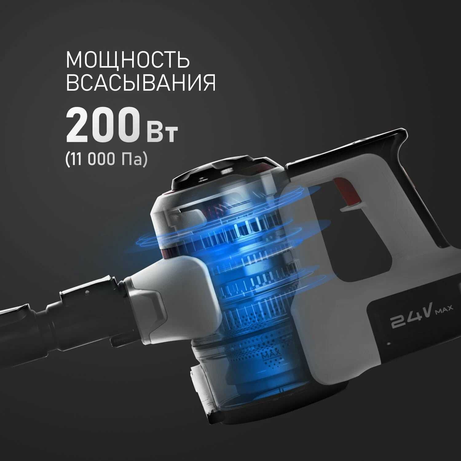 Продаю новые вертикальные пылесосы Weissgauff V9 Turbo Cyclone