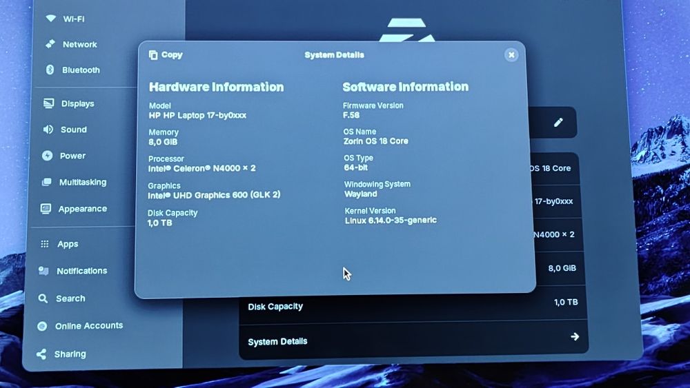 Dezmembrez laptop HP