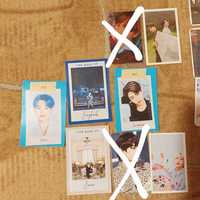 BTS k-pop photocards