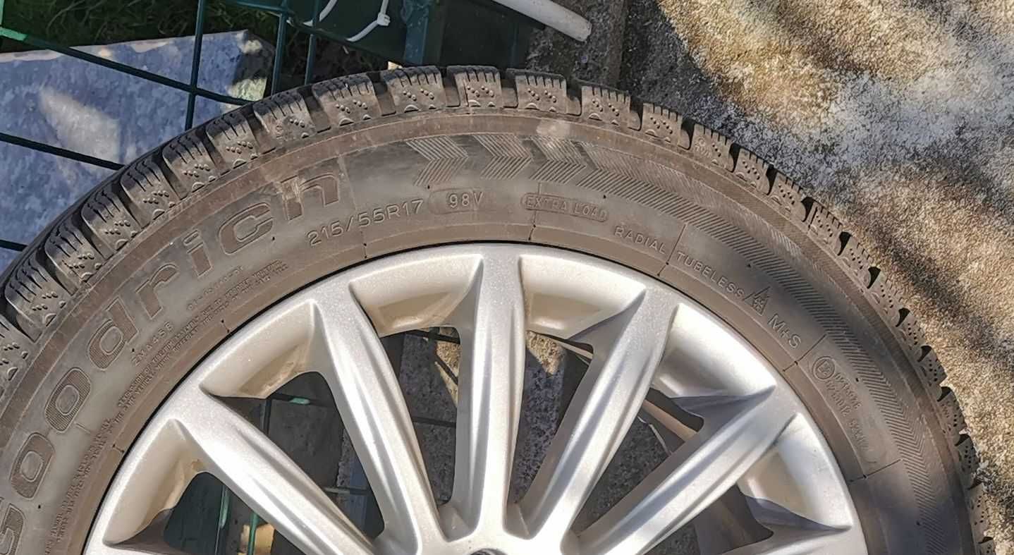 Cauciucuri BFGoodrich iarna M+S 215/55/R17 98V Extra Load.