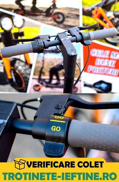 Trotineta Electrica A19, Motor 500W, Viteza 35km/h, Autonomie 60 km