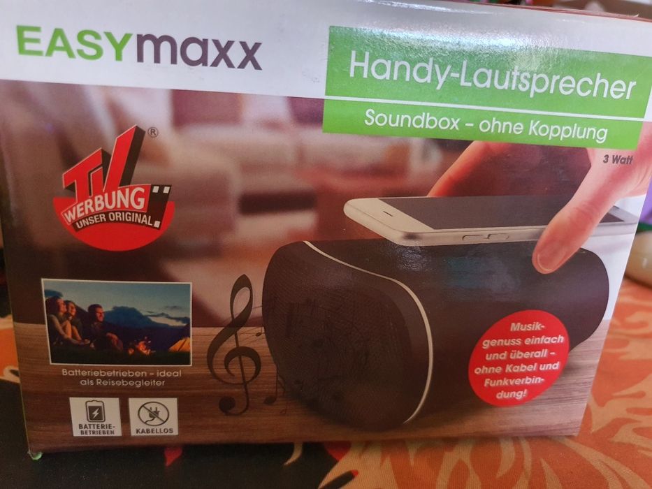 Difuzor telefon mobil 3W Wireless EasyMaxx