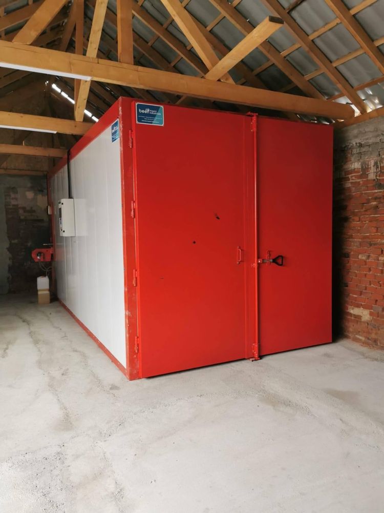Cuptor polimerizare , vopsire in camp electrostatic, cabina vopsit
